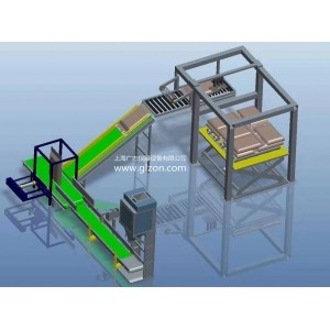 50公斤重袋碼垛機 化肥碼垛機 飼料碼垛機